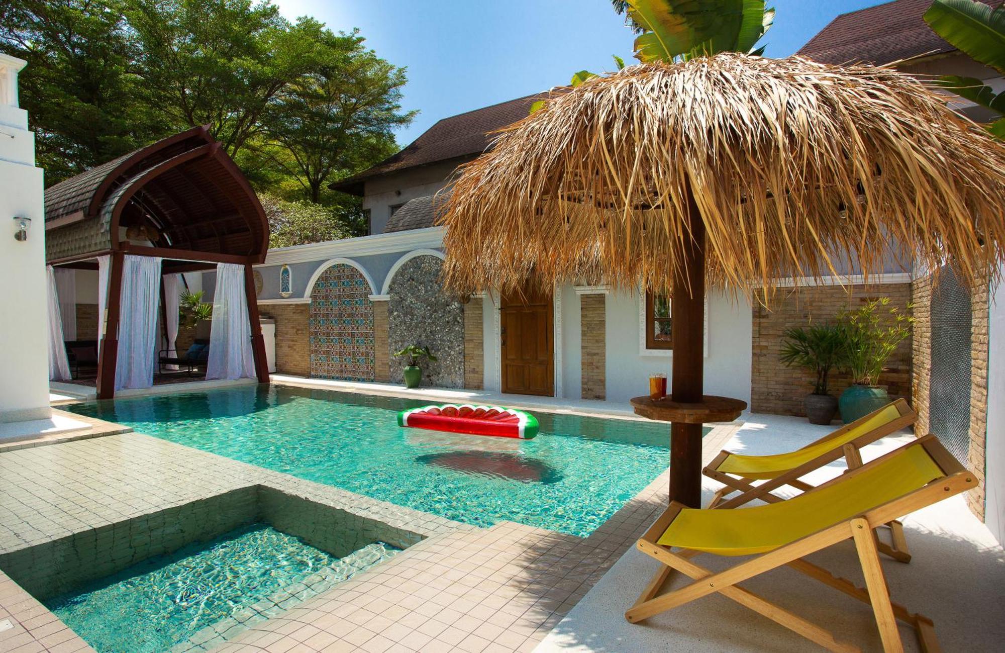 Nagawari Art Maldives Pattaya Villa 나 좀티엔 외부 사진
