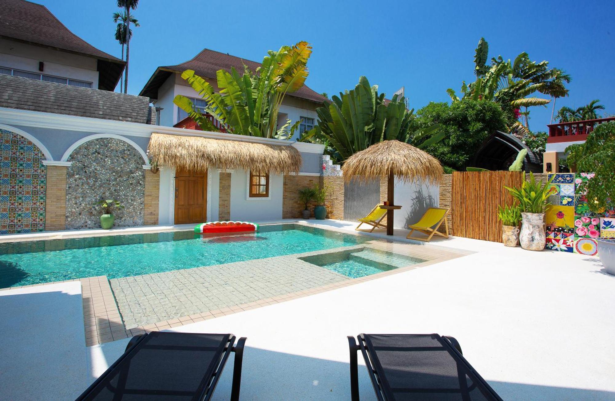 Nagawari Art Maldives Pattaya Villa 나 좀티엔 외부 사진